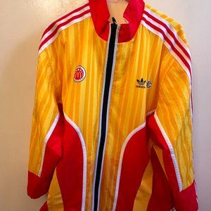 Adidas x Eric Emanuel Reversible Track Top Cream White H13536, Size: LARGE